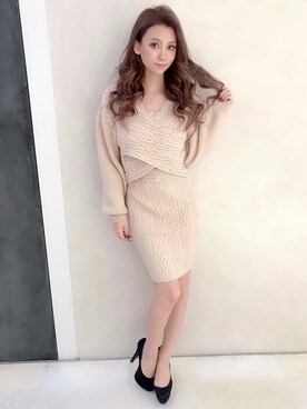 Delyle NOIR STAFFさん（レディース・160cm）の冬コーディネート