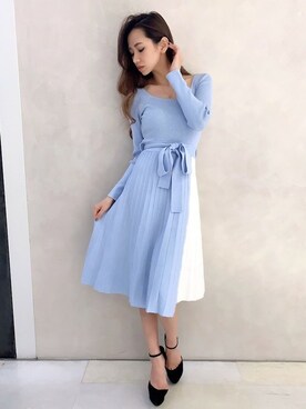 Delyle NOIR STAFFさん（レディース・160cm）の冬コーディネート