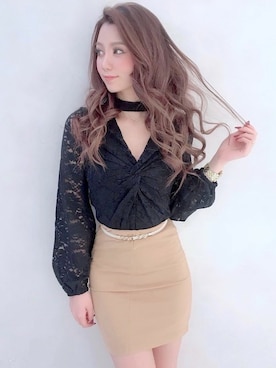 Delyle NOIR STAFFさん（レディース・160cm）の冬コーディネート