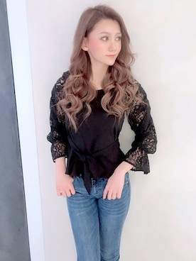 Delyle NOIR STAFFさん（レディース・160cm）の冬コーディネート