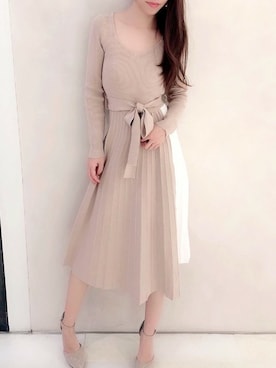 「DelyleNOIR」｜Delyle NOIR STAFFさん（レディース・160cm）の冬コーディネート