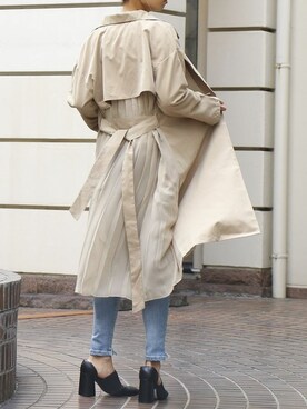 「DelyleNOIR」｜Delyle NOIR STAFFさん（レディース・160cm）の春コーディネート