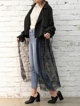 Delyle NOIR STAFFさん(レディース・160cm)の春コーディネート