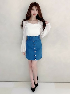 Delyle NOIR STAFFさん(レディース・160cm)の春コーディネート