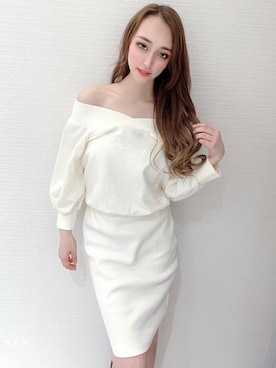 「スウェットワンピース」｜Delyle NOIR STAFFさん（レディース・160cm）の春コーディネート