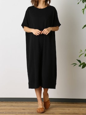 「Tシャツワンピ」｜Delyle NOIR STAFFさん（レディース・160cm）の春コーディネート