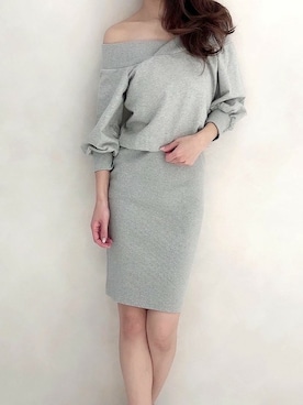 「春ワンピ」｜Delyle NOIR STAFFさん（レディース・160cm）の春コーディネート