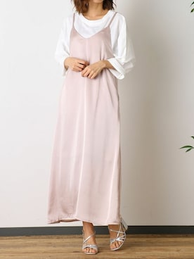 「アイテム（チュニック）」を使った、Delyle NOIR STAFFさん（レディース・160cm）の春コーディネート