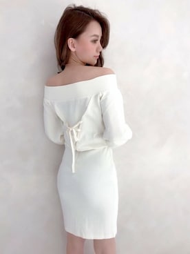 「スウェットワンピース」｜Delyle NOIR STAFFさん（レディース・160cm）の春コーディネート