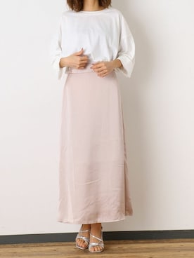 「アイテム（チュニック）」を使った、Delyle NOIR STAFFさん（レディース・160cm）の春コーディネート