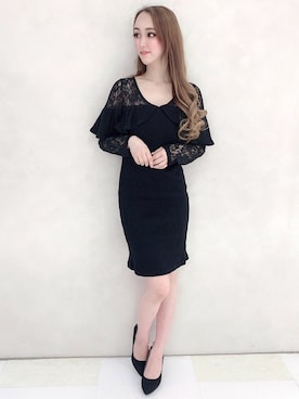 「春ワンピ」｜Delyle NOIR STAFFさん（レディース・160cm）の春コーディネート