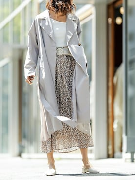 Delyle NOIR STAFFさん（レディース・160cm）の春コーディネート