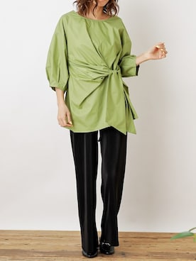 「DelyleNOIR」｜Delyle NOIR STAFFさん（レディース・160cm）の春コーディネート