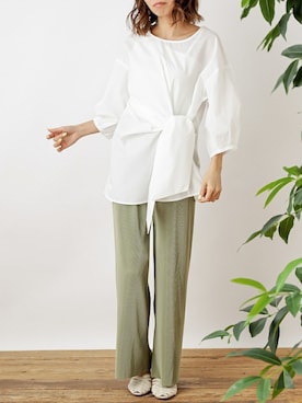 Delyle NOIR STAFFさん(レディース・160cm)の春コーディネート