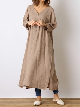 「DELYLE（デイライル）のアイテム」を使った、Delyle NOIR STAFFさん（レディース・160cm）の春コーディネート