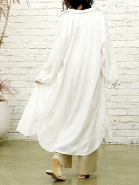 「DELYLE（デイライル）のアイテム」を使った、Delyle NOIR STAFFさん（レディース・160cm）の春コーディネート