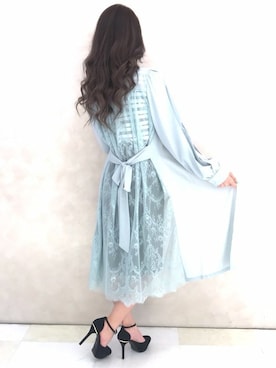 「ガウン」｜Delyle NOIR STAFFさん（レディース・160cm）の春コーディネート