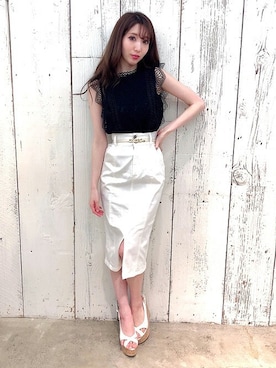 Delyle NOIR STAFFさん(レディース・160cm)の春コーディネート