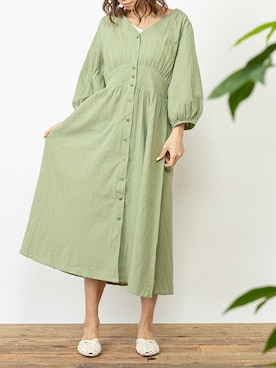 「春ワンピ」｜Delyle NOIR STAFFさん（レディース・160cm）の春コーディネート