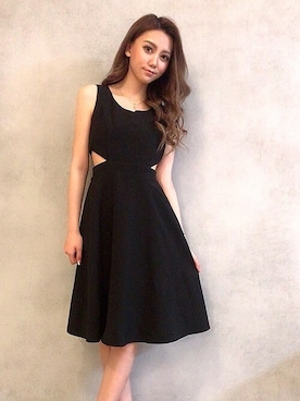 「春ワンピ」｜Delyle NOIR STAFFさん（レディース・160cm）の春コーディネート