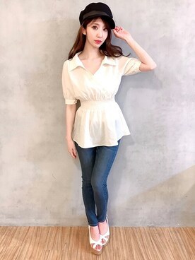 Delyle NOIR STAFFさん（レディース・160cm）の春コーディネート