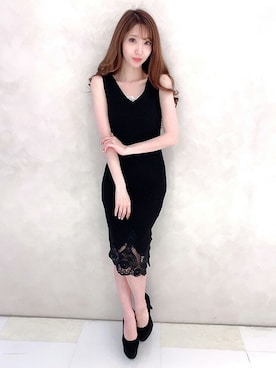 「タンクワンピース」｜Delyle NOIR STAFFさん（レディース・160cm）の春コーディネート