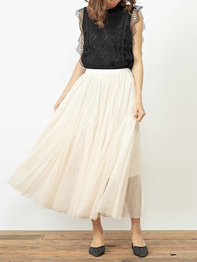 Delyle NOIR STAFFさん(レディース・160cm)の夏コーディネート