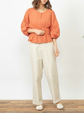 Delyle NOIR STAFFさん（レディース・160cm）の夏コーディネート