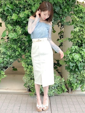 Delyle NOIR STAFFさん（レディース・160cm）の夏コーディネート