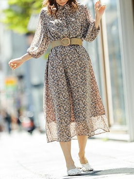 Delyle NOIR STAFFさん（レディース・160cm）の夏コーディネート