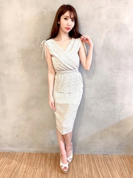 「プリーツ」｜Delyle NOIR STAFFさん（レディース・160cm）の夏コーディネート