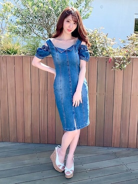 Delyle NOIR STAFFさん（レディース・160cm）の夏コーディネート