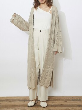 DELYLEのカーディガン/ボレロを使った人気ファッションコーディネート 