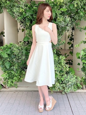 Delyle NOIR STAFFさん（レディース・160cm）の夏コーディネート