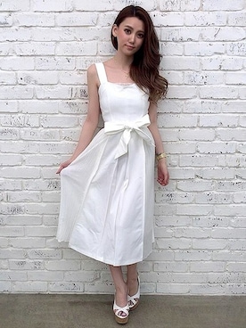 Delyle NOIR STAFFさん（レディース・160cm）の夏コーディネート