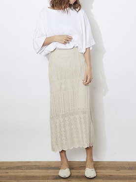 Delyle NOIR STAFFさん（レディース・160cm）の夏コーディネート