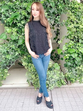 Delyle NOIR STAFFさん(レディース・160cm)の夏コーディネート