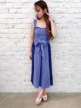 Delyle NOIR STAFFさん（レディース・160cm）の夏コーディネート