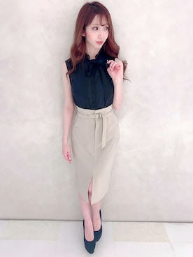 Delyle NOIR STAFFさん（レディース・160cm）の夏コーディネート