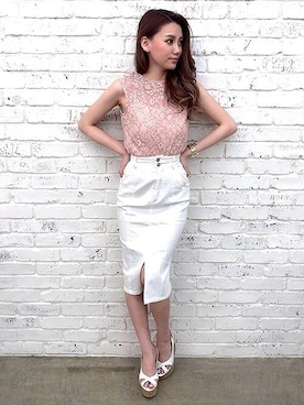 Delyle NOIR STAFFさん（レディース・160cm）の夏コーディネート