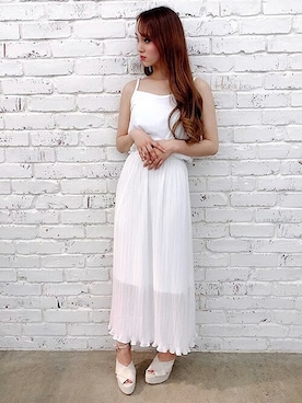 Delyle NOIR STAFFさん（レディース・160cm）の夏コーディネート