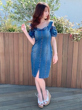 Delyle NOIR STAFFさん（レディース・160cm）の夏コーディネート