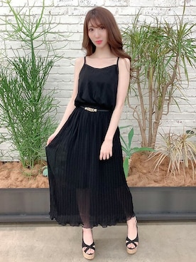 Delyle NOIR STAFFさん（レディース・160cm）の夏コーディネート