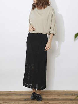 Delyle NOIR STAFFさん(レディース・160cm)の夏コーディネート