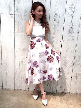 Delyle NOIR STAFFさん（レディース・160cm）の夏コーディネート