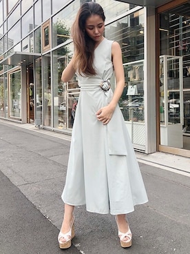 Delyle NOIR STAFFさん（レディース・160cm）の夏コーディネート