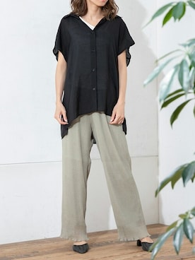 Delyle NOIR STAFFさん（レディース・160cm）の夏コーディネート