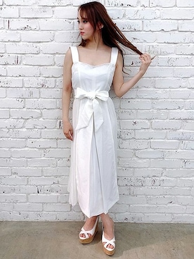 Delyle NOIR STAFFさん（レディース・160cm）の夏コーディネート