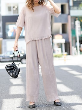 Delyle NOIR STAFFさん（レディース・160cm）の夏コーディネート