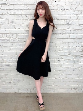 Delyle NOIR STAFFさん（レディース・160cm）の夏コーディネート